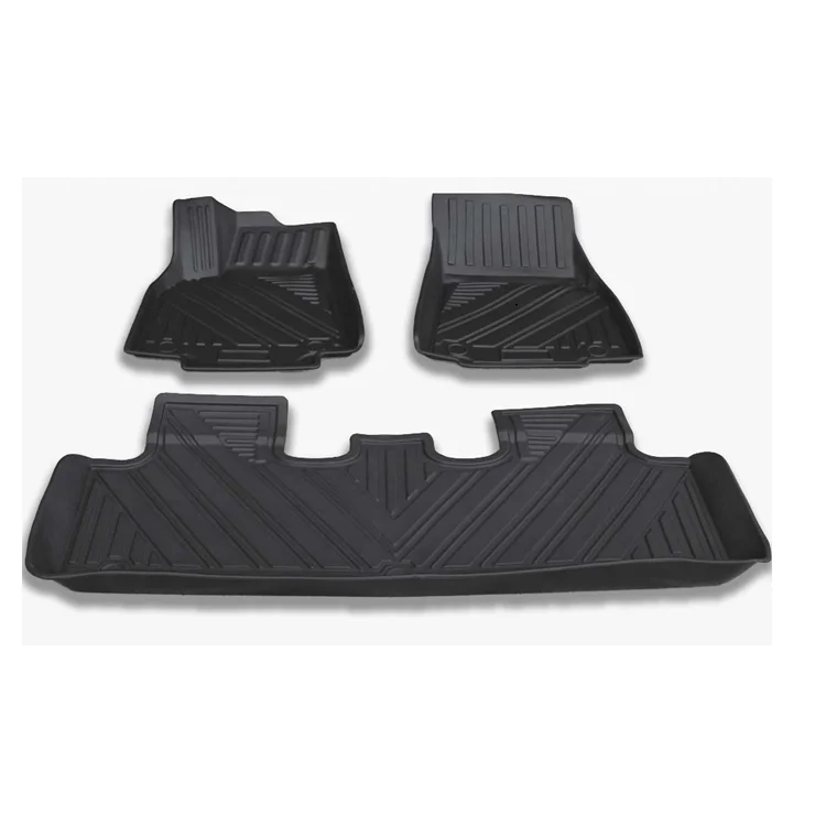 

6PCS 2020 HOT SALE NEW TPE Waterproof Car Cargo Mats Trunk Mats Floor Mats For Tesla Model Y