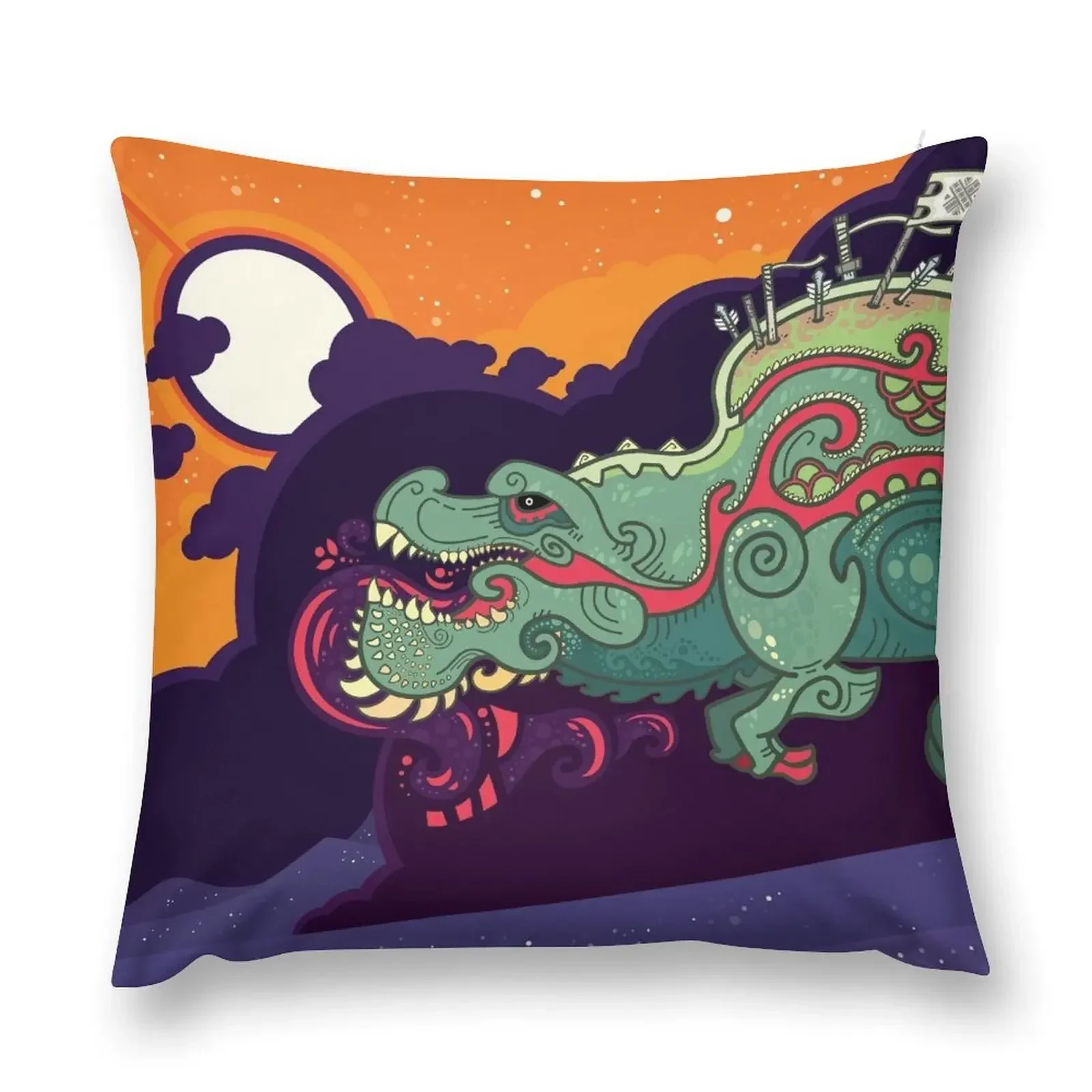 The World Eater Throw Pillow Sofas Covers Custom Cushion home decor items Pillow Cases pillow