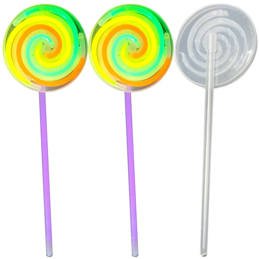 

Набор из 3 светящихся палочек-леденцов в виде вращающихся ветряных мельниц для детских праздников, светящиеся аксессуары для вечеринок, оптовые светящиеся палочки для фестивалей