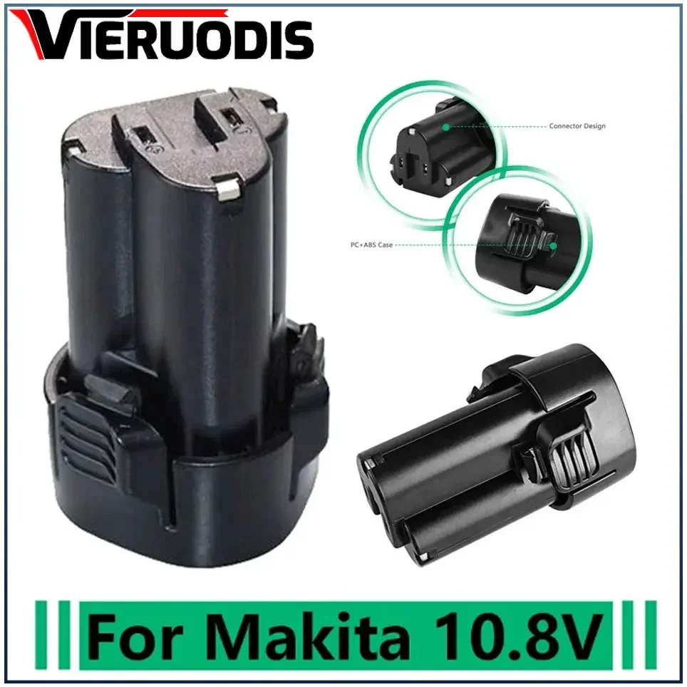 

For Makita 10.8V 3.0Ah 2.0Ah 4.0Ah Real Capacity Li-ion Battery BL1013 BL1014 BL1014 LCT203W 194550-6 194551-4 195332-9 DF030D