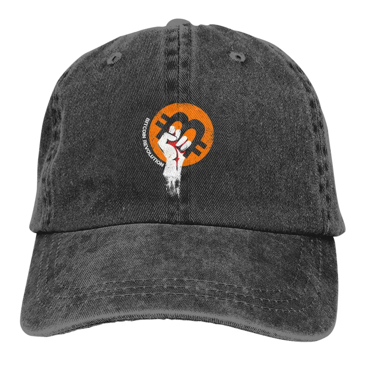 

Pure Color Cowboy Hats Crypto Women's Hat Sun Visor Baseball Caps Bitcoin Cryptocurrency Miners Meme Peaked Trucker Dad Hat