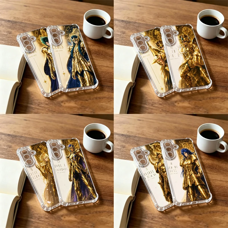 The Golden Cloth Of The Twelve Zodiac Palaces Phone Case For Samsung A12 A13 A14 A22 A23 A24 A32 A33 A34 A52 A53 A54 Galaxy A02S