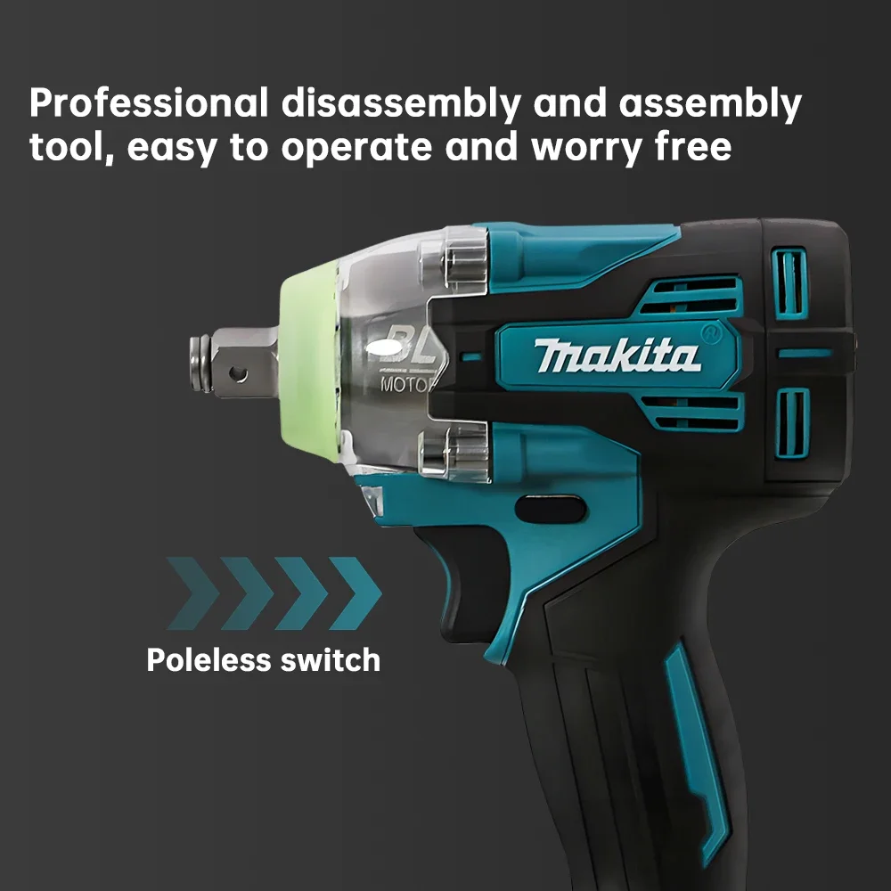 Wkrętarka elektryczna bezszczotkowa Makita TW004G 18V - Akumulator i ładowarka sprzedawane oddzielnie