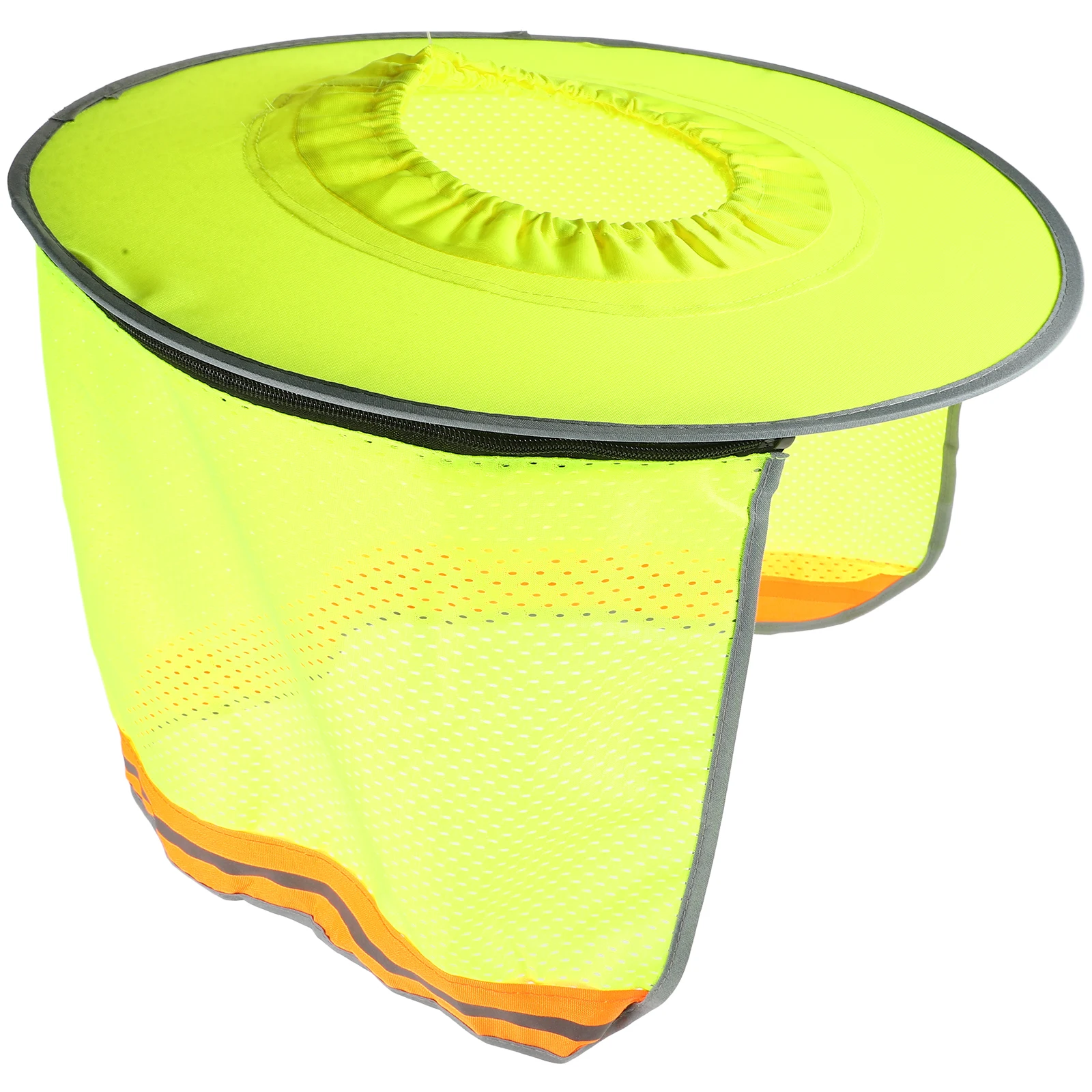 

Construction Hard Hat Sun Shade Neck Cover Bright Color Uv Protection Safety Visor Breathable Outdoor Hardhat Accessory