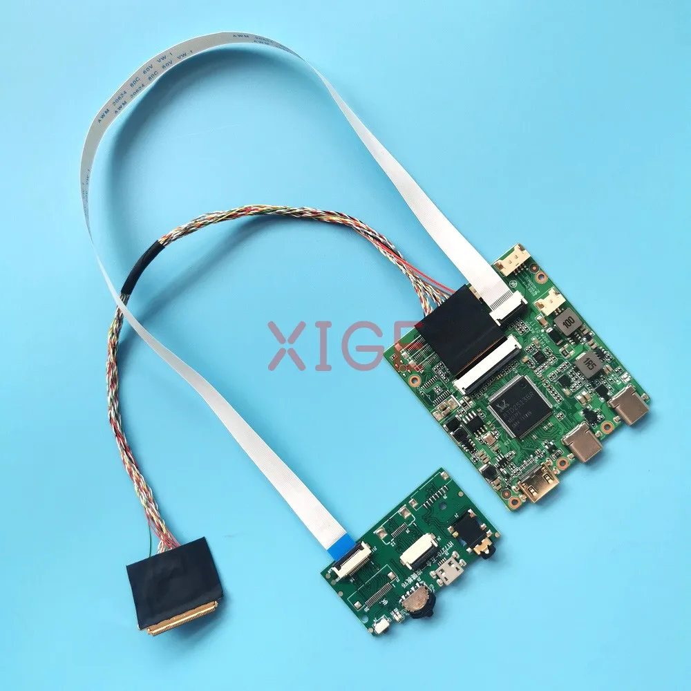 

Комплект «сделай сам» для LP140WD1-TLM1 LP140WD1-TLD2 TYPE-C 40-контактный LVDS 14-дюймовый экран ноутбука USB-C Mini-HDMI 1600x900 Плата контроллера драйвера