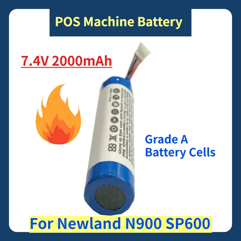 

7.4V 2000mAh POS Machine Battery BL74V20L for Newland N900 SP600 Grade A Battery Cells