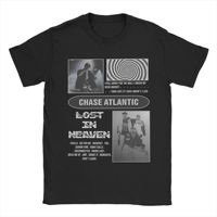 Men CHASE ATLANTIC T Shirts  Pure Cotton Tops Funny Short Sleeve O Neck Tees Gift T-Shirts