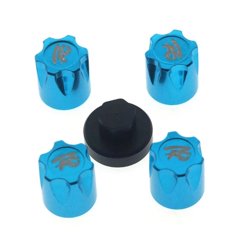 4PCS Metal M4 Nut Wheel Rim Hat Cap For 1/10 RC Crawler Car TRAXXAS TRX4 TRX6 D90 D110 Axial SCX10 Upgrade Parts-Drop Ship