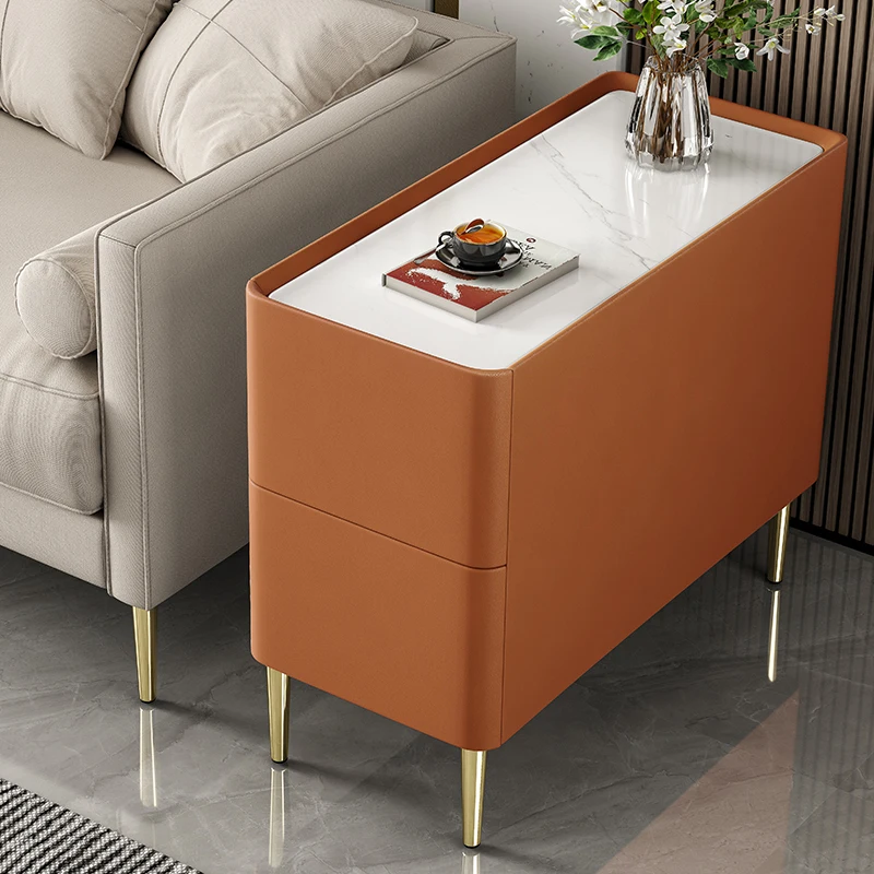 

Storage Coffee Tables Modern Living Room Corner Luxury Design Bedside Table Elegant Floor Mesa De Centro De Sala Furniture