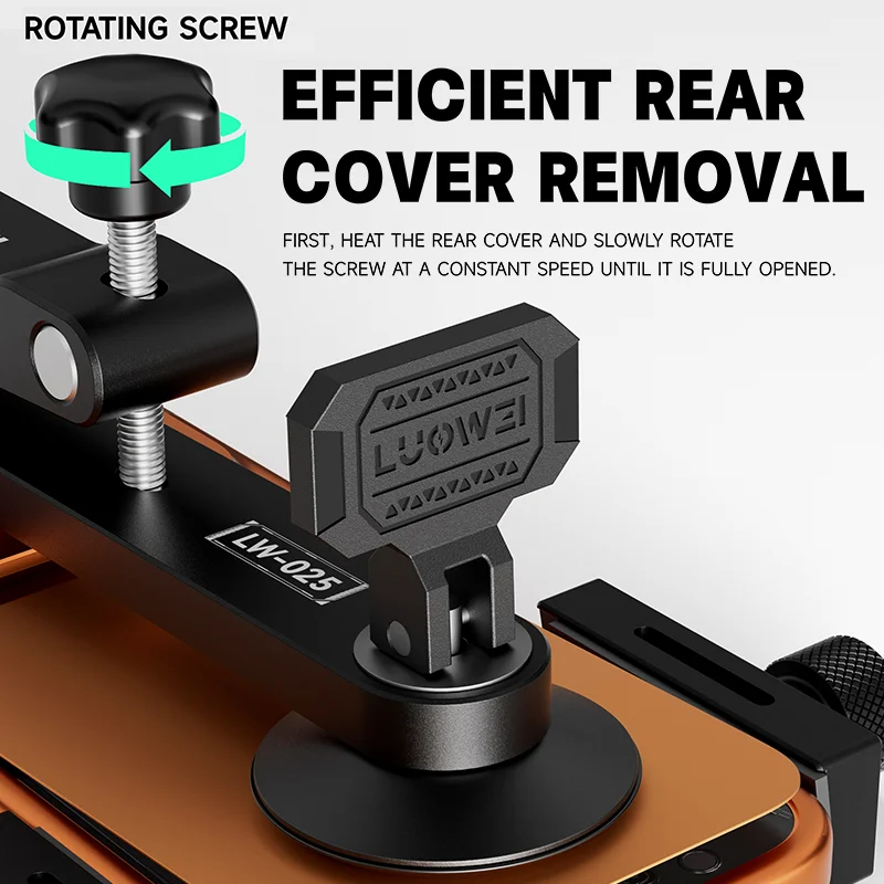 LUOWEI LW-025  Repair Clamp for Screen Back Glass Removal Non-Destructive Disassembly Mobile Phone Repair Tool