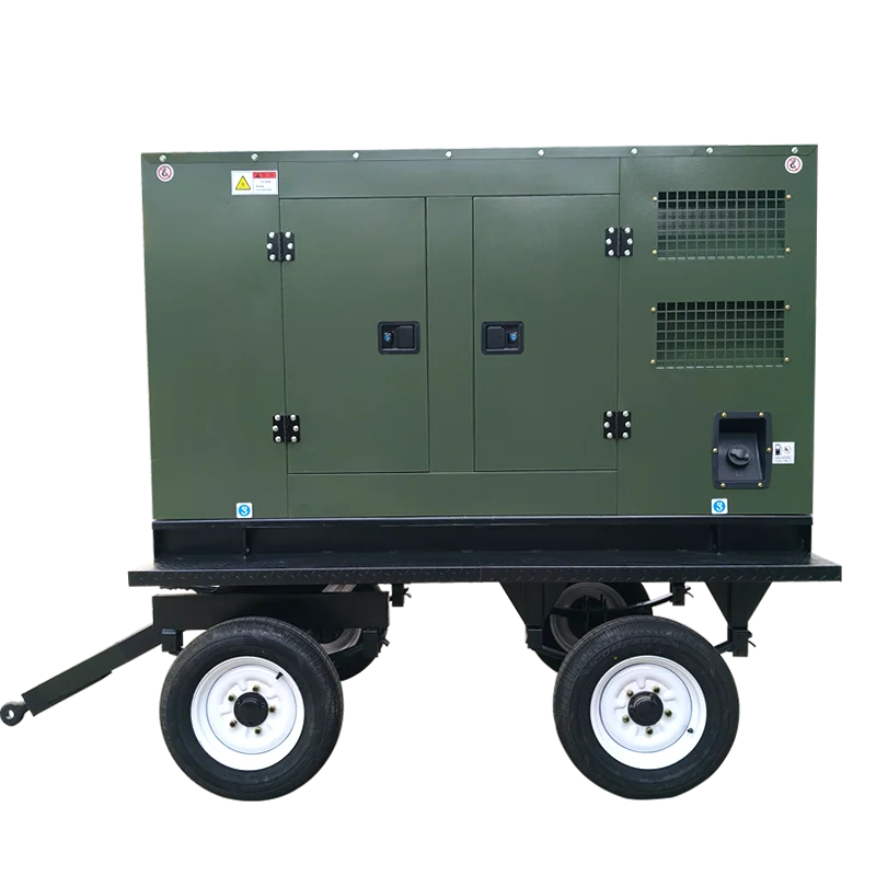 Silent Generator Set Three Phase 400V Robust Construction Off Grid Solution Economical Fuel Use Customized 200kva 160kw