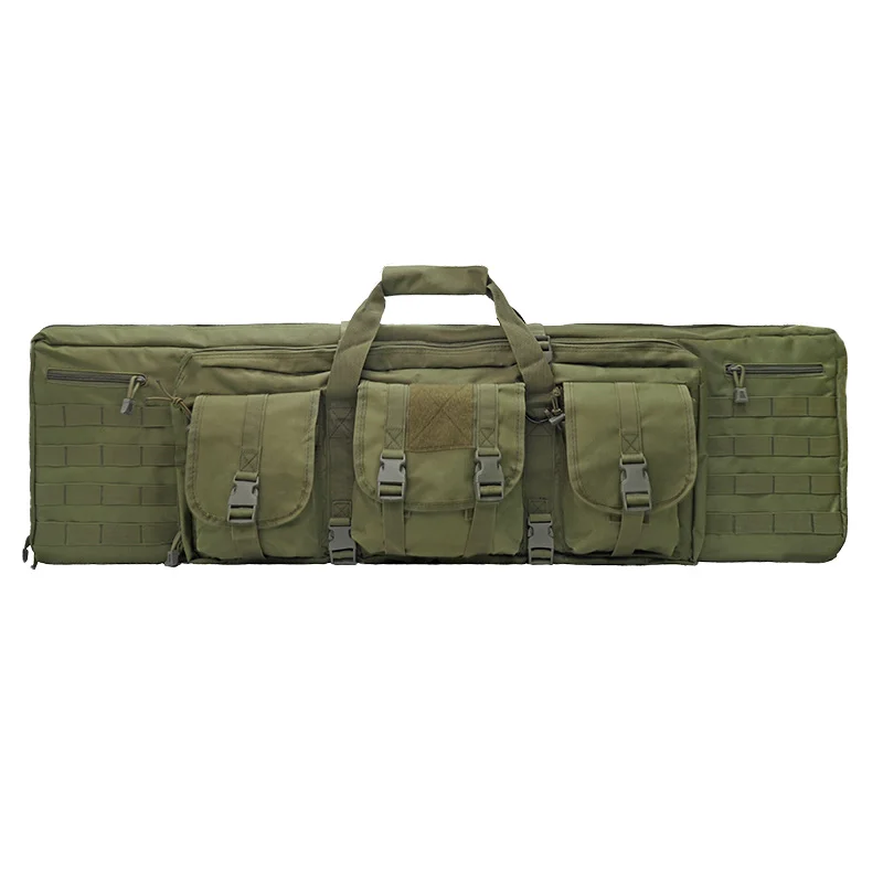 108/118/142CM Long Backpack for Hunting Fishing Tactical Accessories Protect Case Removable Pouch Molle System Outdoor Camping