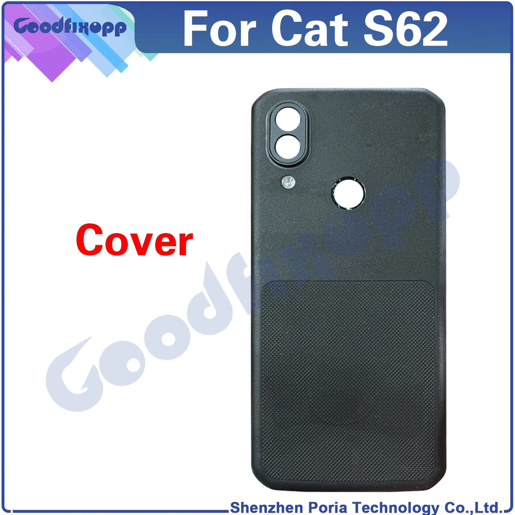 For Cat S62 Front Frame Battery Back Cover Rear Case Cover Middle Frame Rear Lid LCD Frame Replacement