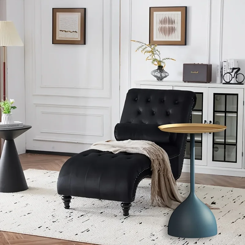 Nordic Creative Small Coffee Table Living Room Sofa Side Table Wrought Iron Golden Small Round Table Wrought Iron Corner Tables