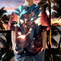 Experience Hyper-Realism: Dragon Ball Super Broly 3D Power Blast T-Shirt - 2025's Peak Comfort & Anime Street Style
