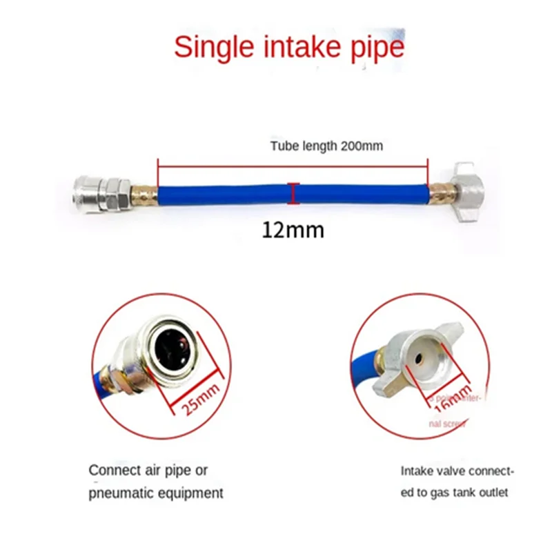 

Truck Repair Air Inlet Connection Pipe Joint Air Storage Tank Pneumatic Dust Collector Tool