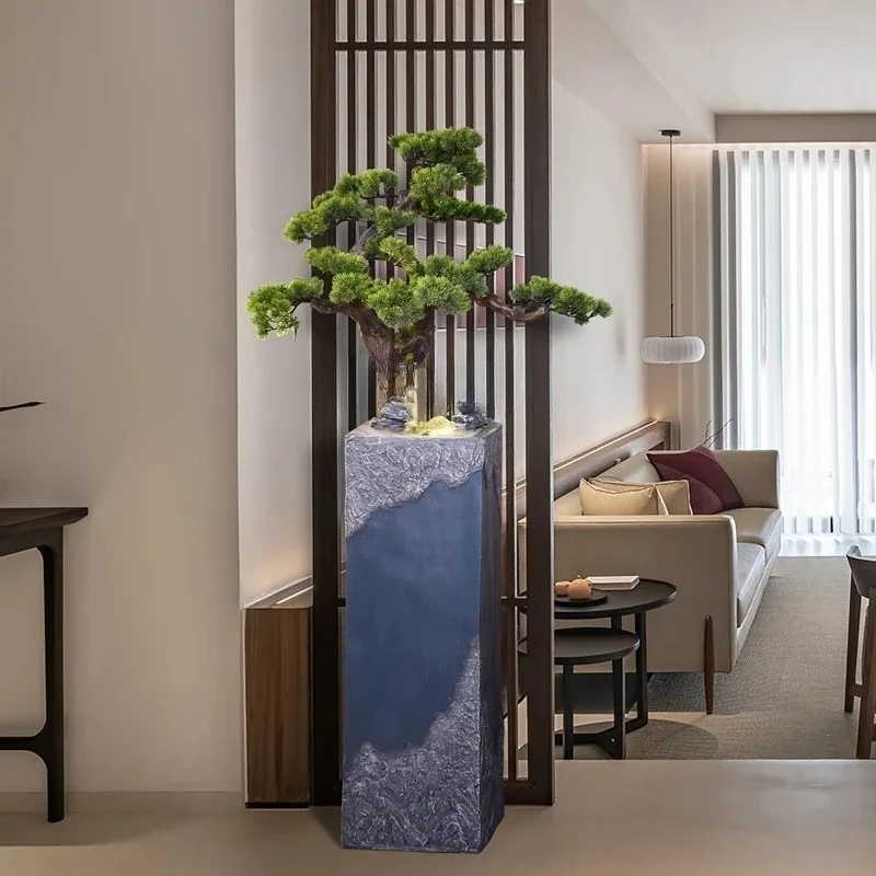 

Modern new Chinese water feature, living room entrance decoration, circulating water fountain floor ornament, opening