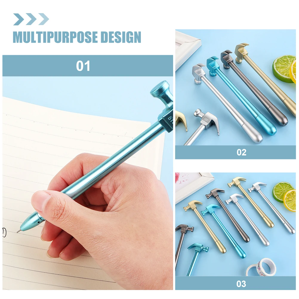 

12pcs Claw Pens Smooth Writing Plastic Kids Student Office School Supplies Neutral Ink Pen