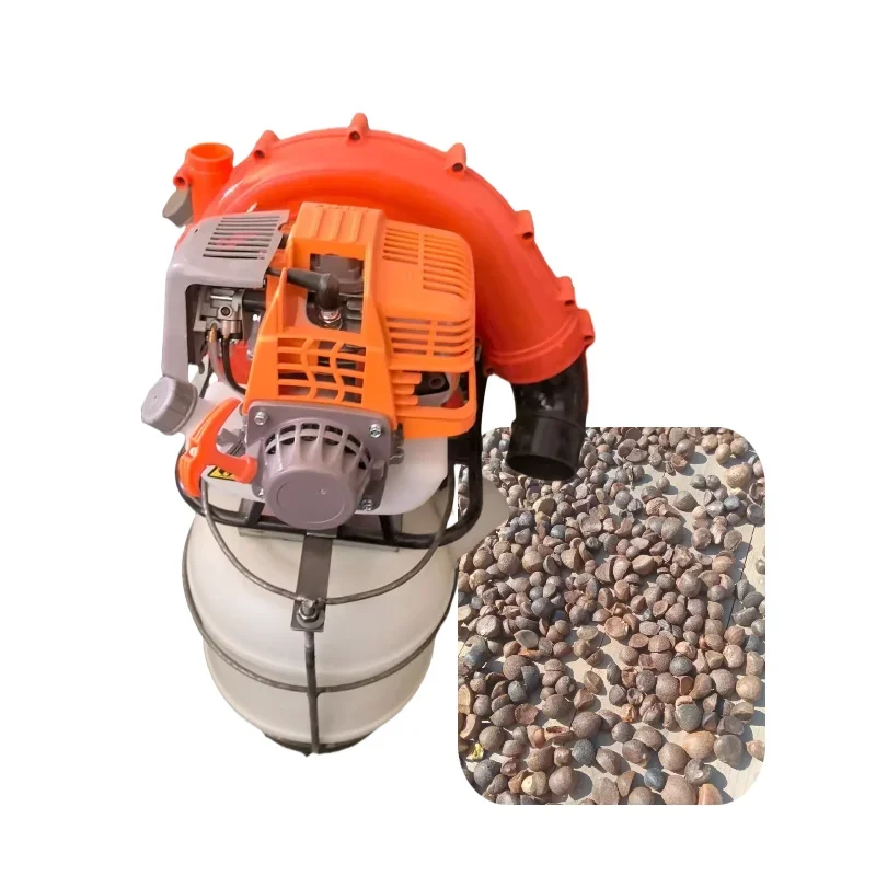 

Orchard Vacuum Nut Collector - perfect for collecting palm nuts, camellia seeds, chestnuts, hazelnuts and macadamia nuts