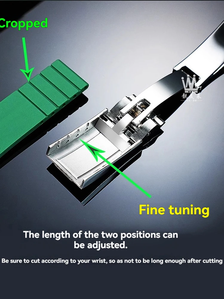 Modified Rubber watchband For Casio G-SHOCK GST-210/W120L/S130L/S310 GST-B100 W300/400G series Notched Men strap Accessories view 2