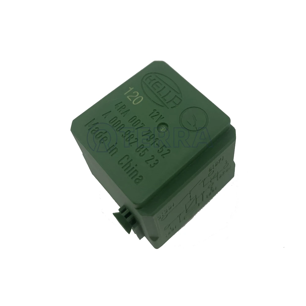 Suspension Air Compressor Relay Box Green 12V #120 For Mercedes-Benz W164 W216 W221 ML350 ML550 ML63 GL350 GL450 R350 SL600