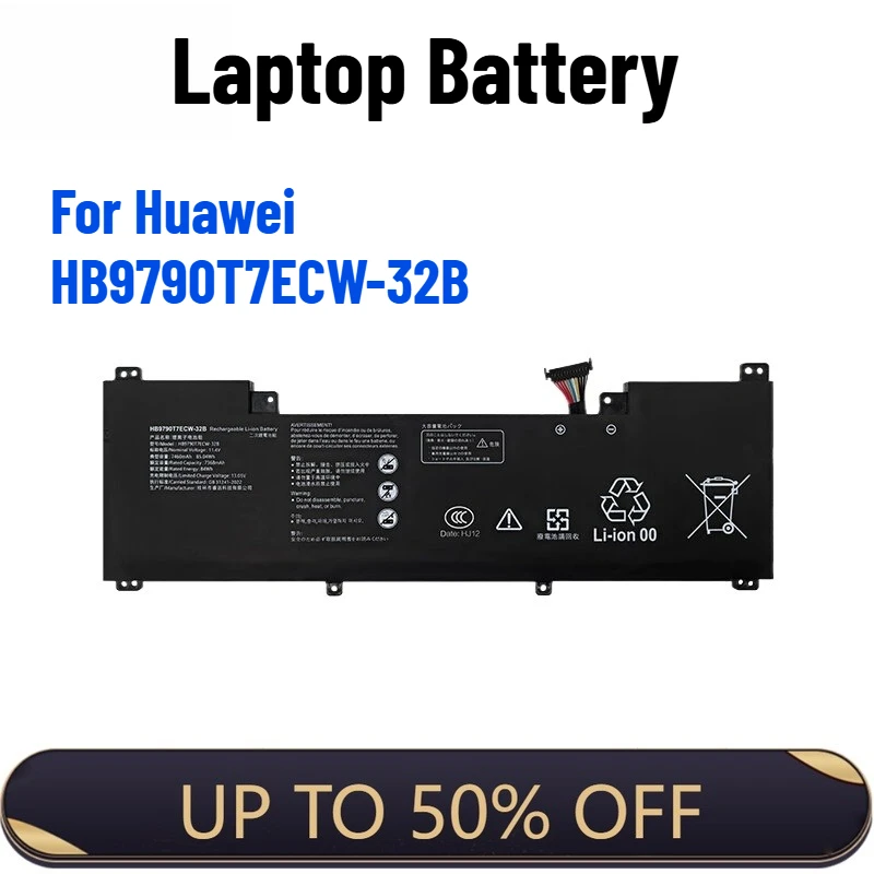 

Laptop Battery for Huawei Crem-wfd9 Matebook16 HB9790T7ECW-32B