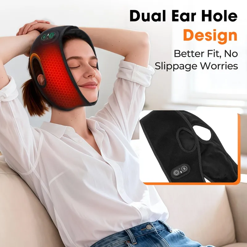 

【PARTY】Теплотерапевтическая маска для лица Беспроводной электрический нагрев с тепловым компрессором и функцией контроля температуры