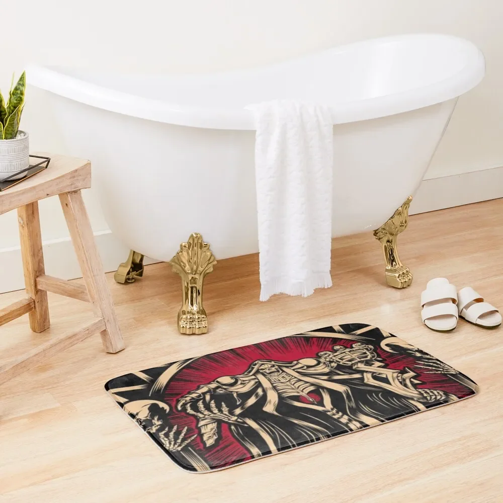 

OVERLORD Bath Mat Non Slip Carpet Hallways Non-Slip Bathroom Washable Non-Slip Kitchen Rug Mat