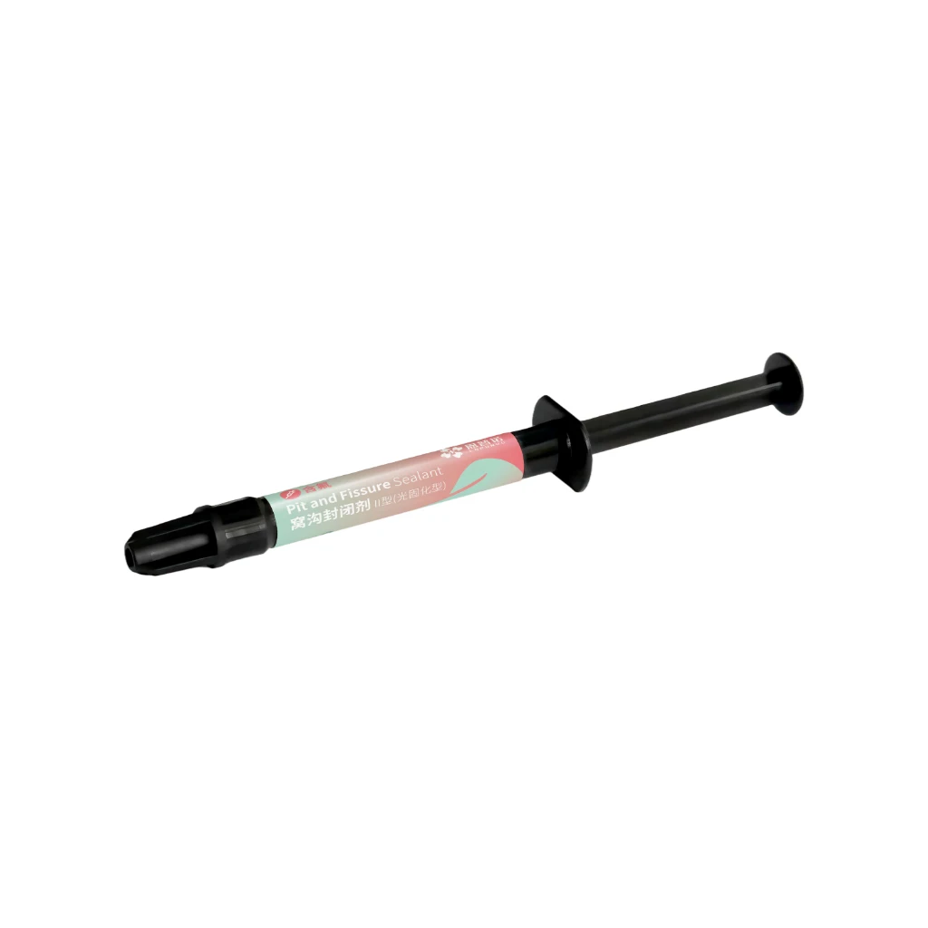 Fluoride-Containing Color-Changing Light-Cured Dental Pit and Fissure Sealant For kids 1.5g/Tube/Box