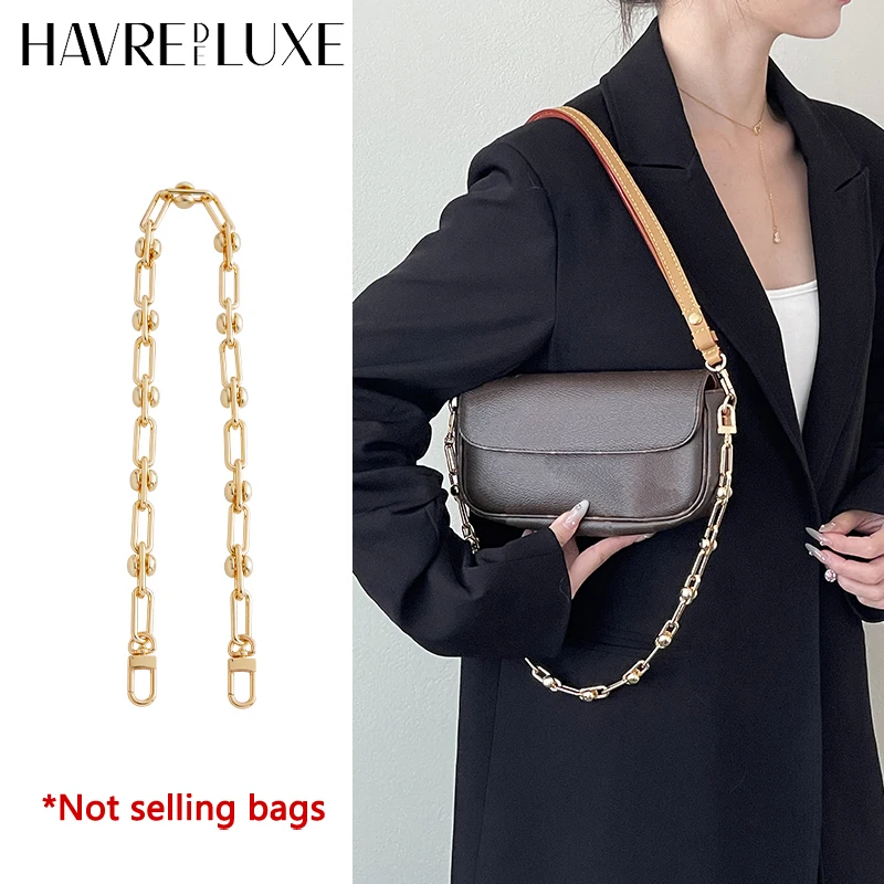 Decorative chain shoulder strap for women's bag fashion not easy to scratch and fade bag accessories