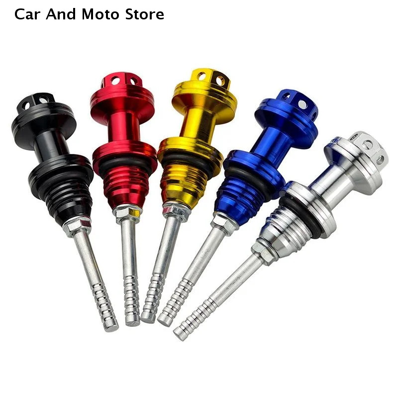 【CMO】1Pcs Universal Motorbike Accessories Motorcycle Modification Oil Deep Stick Moto Body Parts CNC Oil Dip Stick Filter