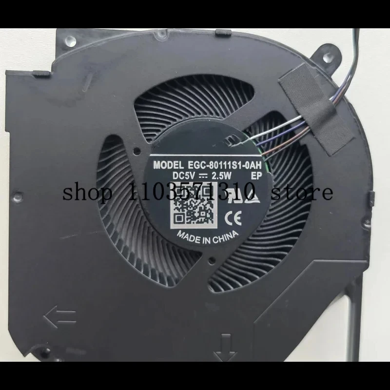 

New Original Laptop Cooling Fan For Schenker XMG Neo 15 gaming THER7GM7A0-2911 GM7AG0M WINMA MODEL EGC-80111S1-0AH DC5V 2.5W