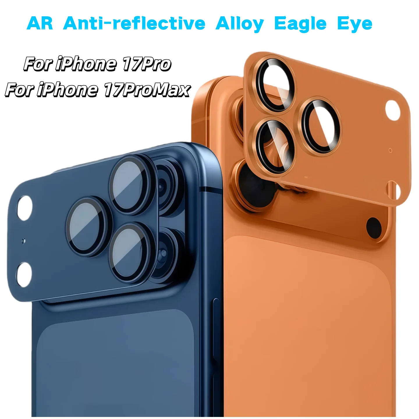 ฟิล์มกันรอยเลนส์กล้องสำหรับ iPhone 17 Pro Max วัสดุโลหะผสมอะลูมิเนียม กระจกนิรภัย ป้องกันหน้าจอ อุปกรณ์เสริม