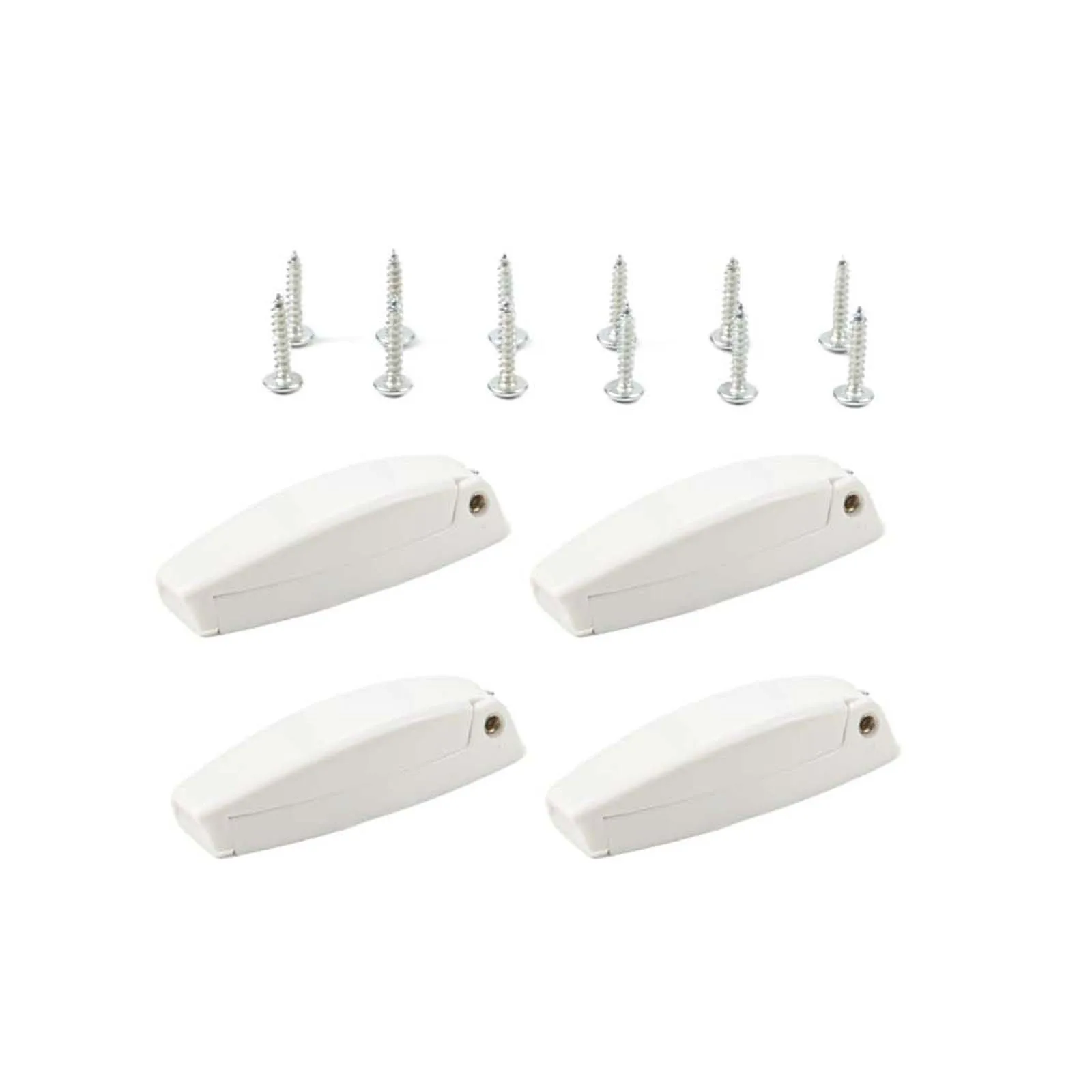 

For Campers For Motorhomes Spring Load Mechanism RV Door Latch Camping Traveling ABS Material Convenient Replacement