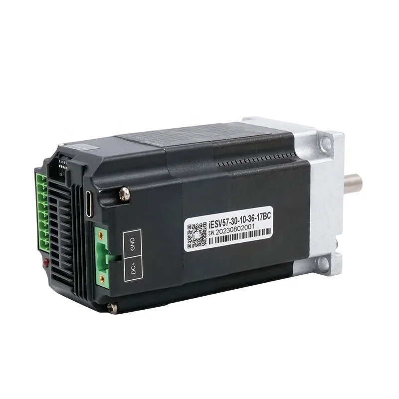 IESV57-30-10-36-17BC Servomotor de cableado inferior de alta precisión NEMA23 Jmc Cnc Servo Kit Servomotor con codificador