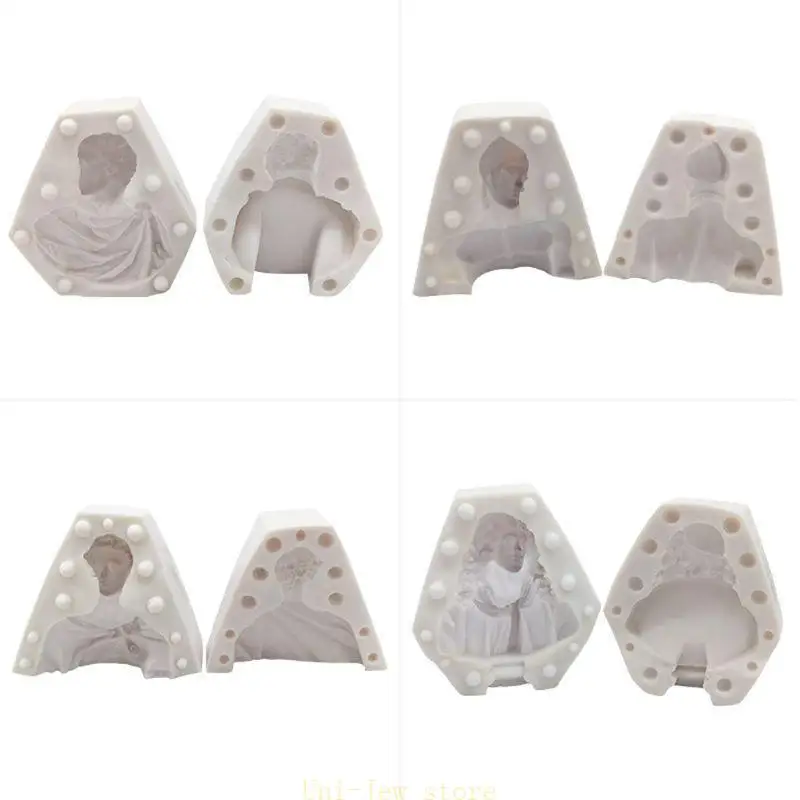 

40GB Great Artists Figures Mini Size for Head Plaster Cast Silicone Mold Resin Castin