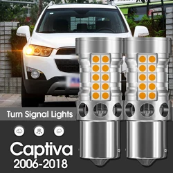 Canbus LED Turn Signal Light Lamp 2pcs Accessories For Chevrolet Captiva 2006-2018 2009 2010 2011 2012 2013 2014 2015 2016 2017