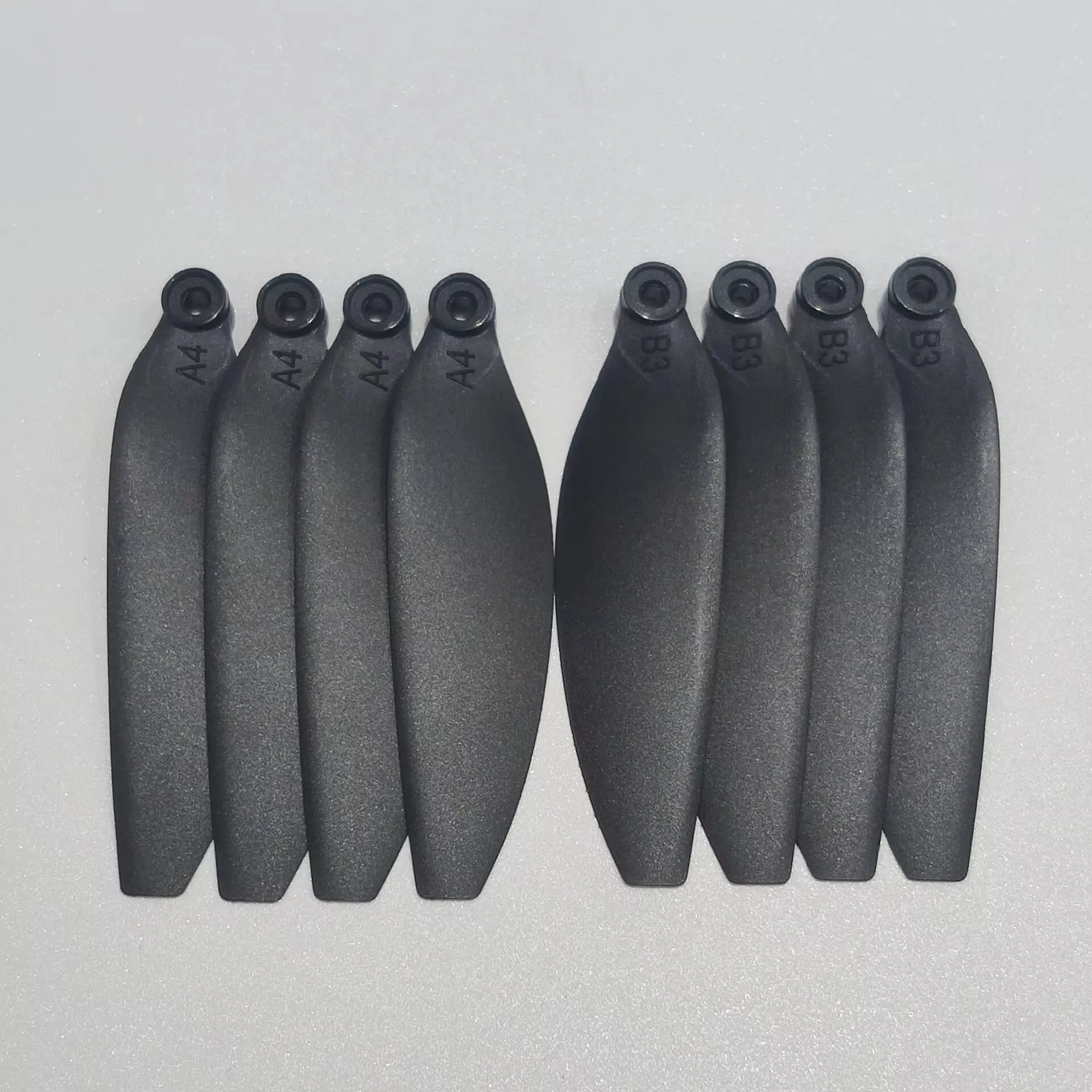 8PCS XT204 Brushless Motor Drone Original Blades Accessories for LSRC LS-XT204 Folding RC Quadcopter Spare Parts Wing Maple Leaf