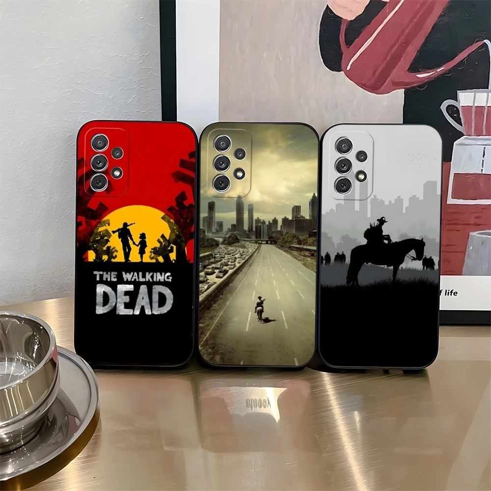The Walking Dead Phone Case For Samsung Galaxy S25 S24 S21 S23 S22 S20 Ultra Fe Plus A34 A16 A54 A24 A52 A53 M54 Cover