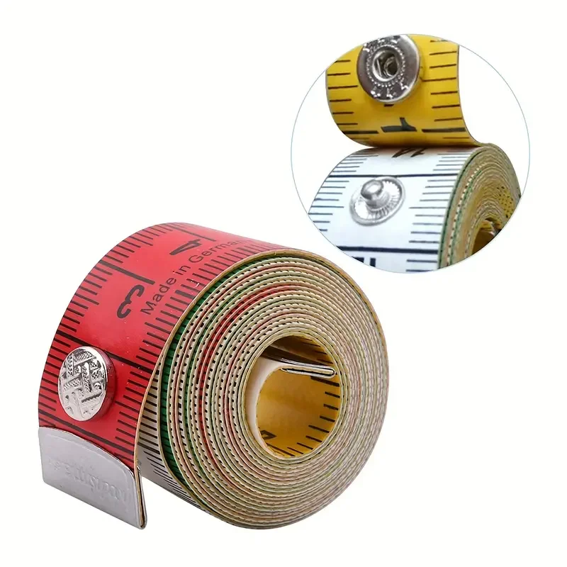 Thickened Colored Waist Circumference Tape Measure Clothing Tailors Height Measuring Tape for Fashion Measurement