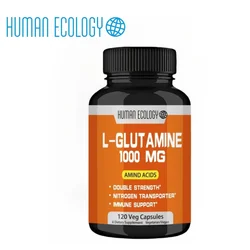 HEALTH L-Glutamine, Double Strength 1000 mg - 120 Capsules