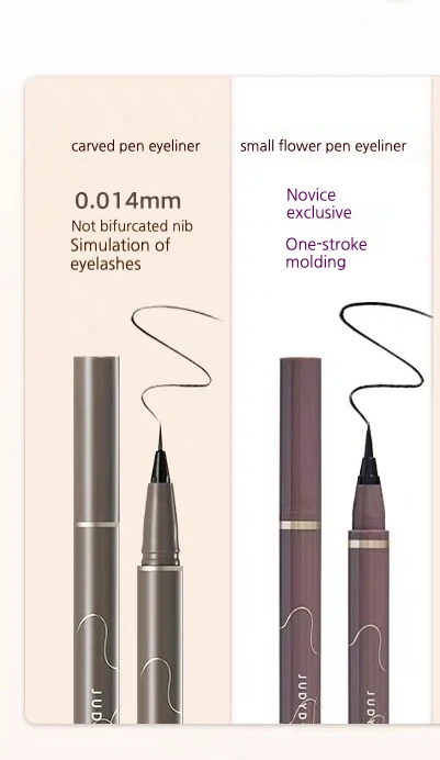 Judydoll Flüssig-Eyeliner-Stift, wasserfest, 24 Stunden lang haltbar, extrem fein, geschmeidig, superfeiner Eyeliner-Stift_voghion.com