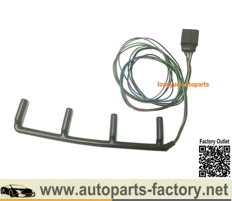 Juego de cables de puente de contacto, arnés de bujía incandescente para Volkswagen Golf Jetta MK4 038971220D