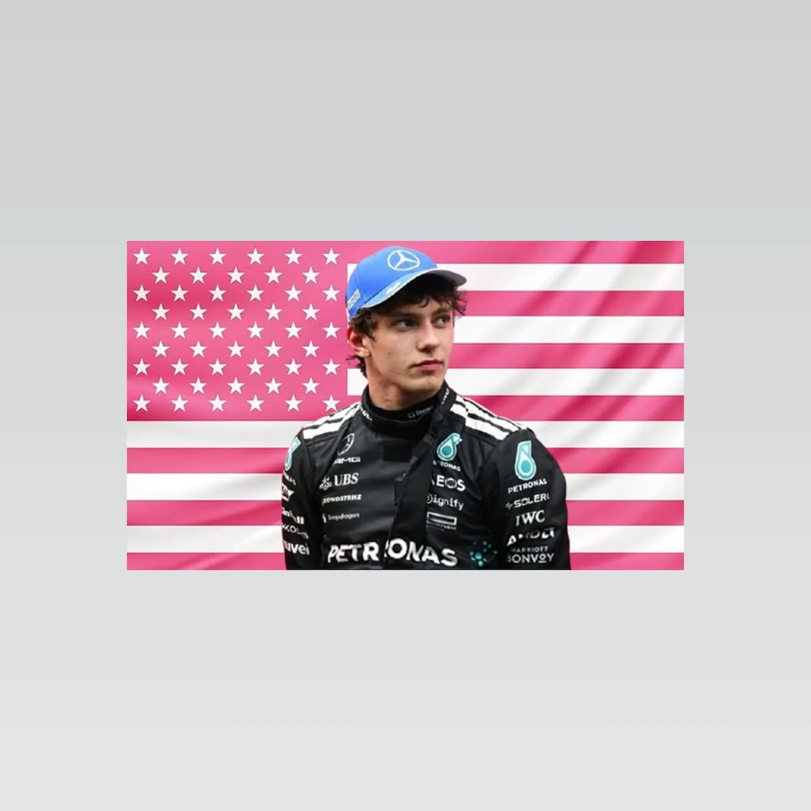 A-Andrea Flag K-Kimi A-Antonelli Pink American Tapestry Funny Flags for Bedrooms Advertising Outdoor Decors Decoration Garage