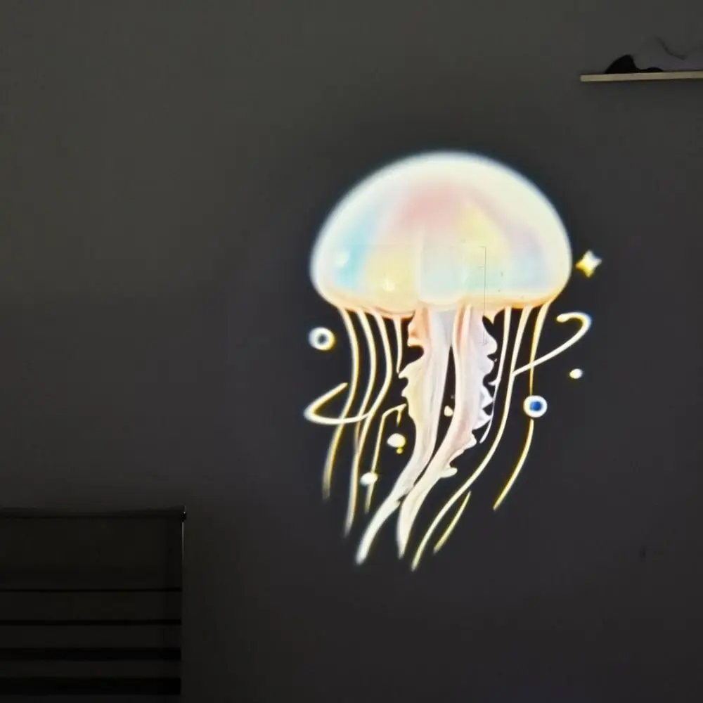 Adjustable Patterns LED USB Projector Light Portable Design Whale Projection Night Light Starfish Butterfly