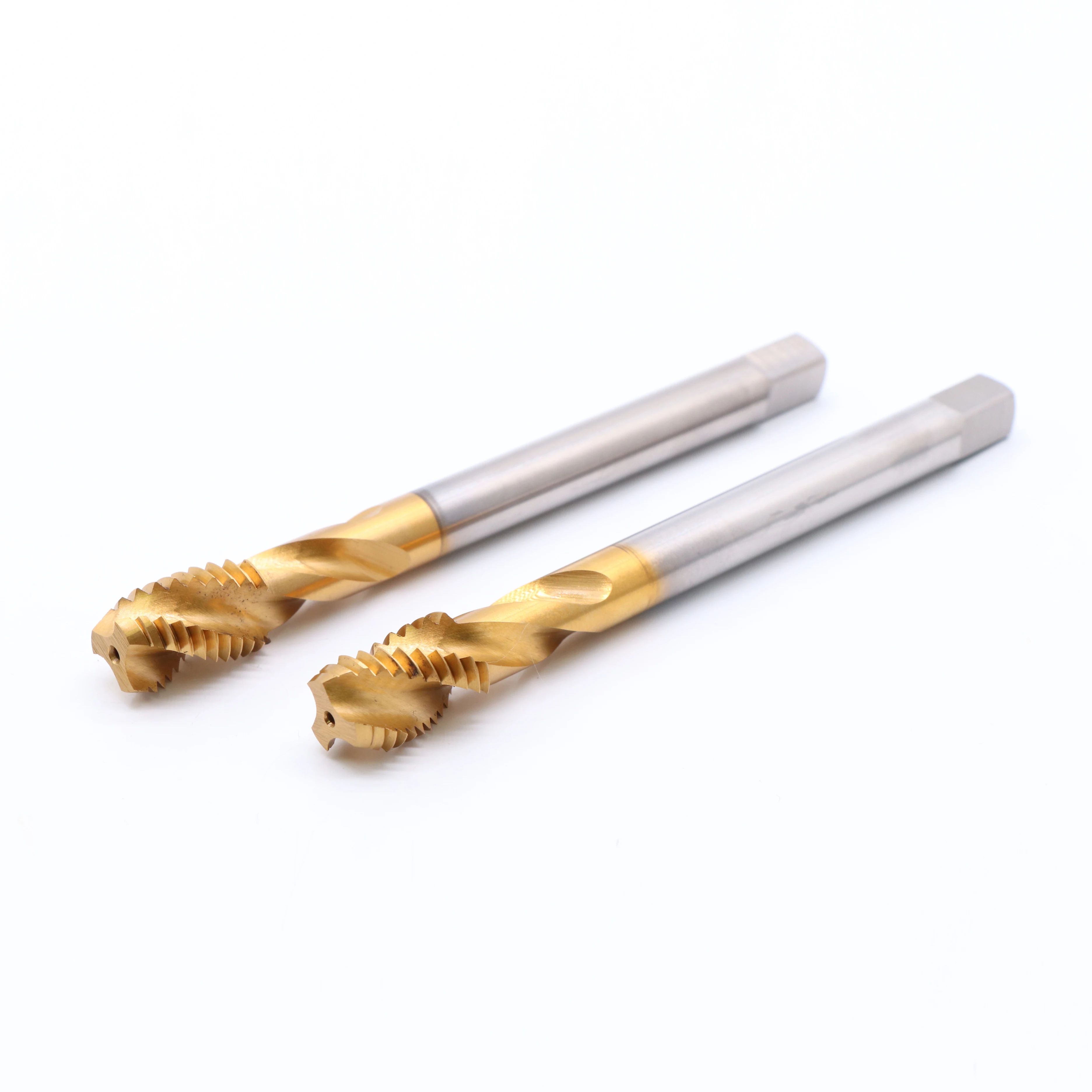 UNT HSS-E DIN371 Fresa High Speed Spiral Flute Thread Taps for Blind Hole M2 M2.5 M3 M4 M5 M6 M8 M10