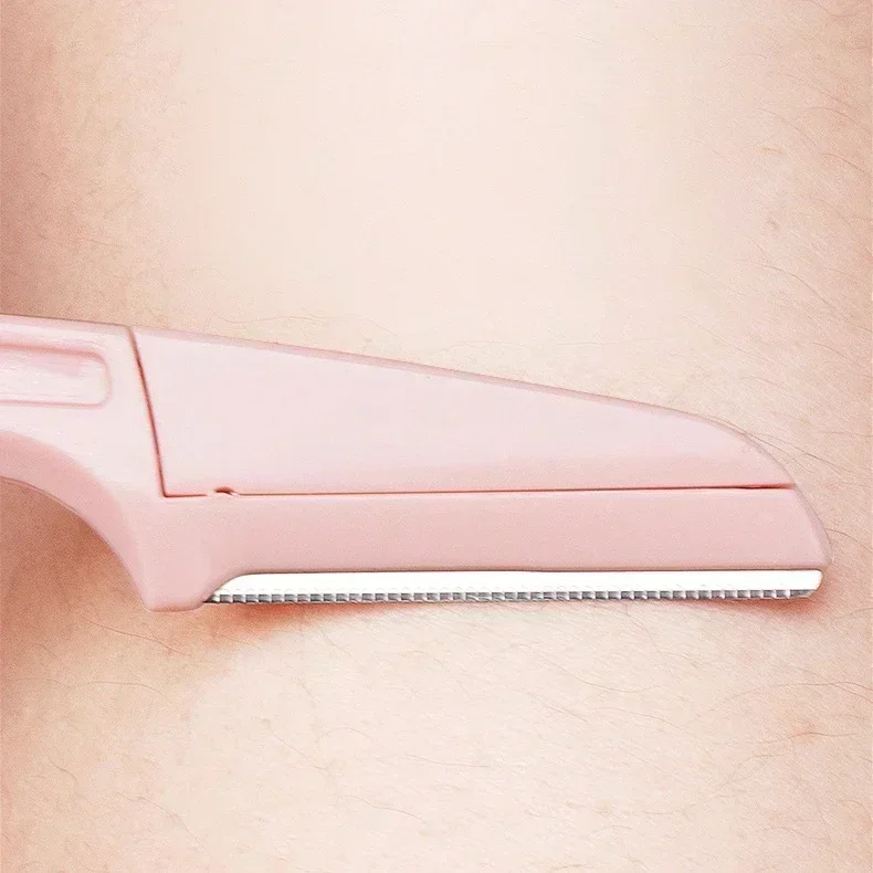 3pc Veilig Opvouwbaar Dames Gezicht Scheerapparaat Wenkbrauw Trimmer Blade Anti-Kras Scheermes Makeup Tools Wenkbrauw Trimmer Gezicht Scheermes voor Vrouwen