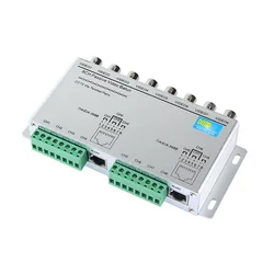Balun Video passivo 4CH 8CH per telecamere TVI CVI AHD CCTV tramite doppino intrecciato UTP Video Balun 4CH ricetrasmettitore BNC a UTP RJ45