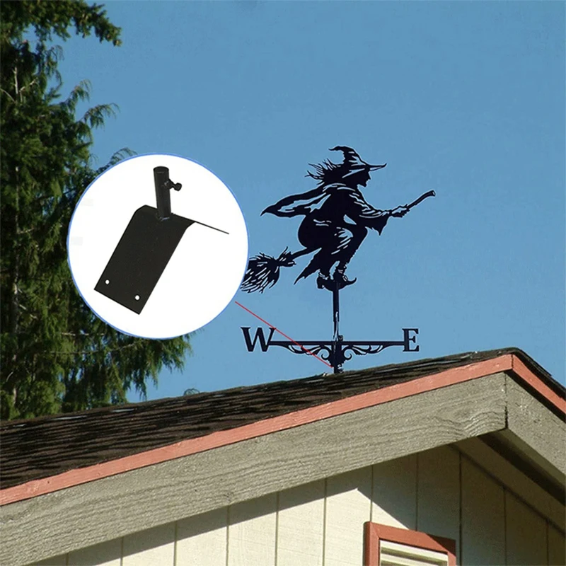 2PCS Heavy-Duty Weathervane Roof Bracket Weathervane Mounting Plate Weather Station Roof Installer Is Suitable Easy To Use