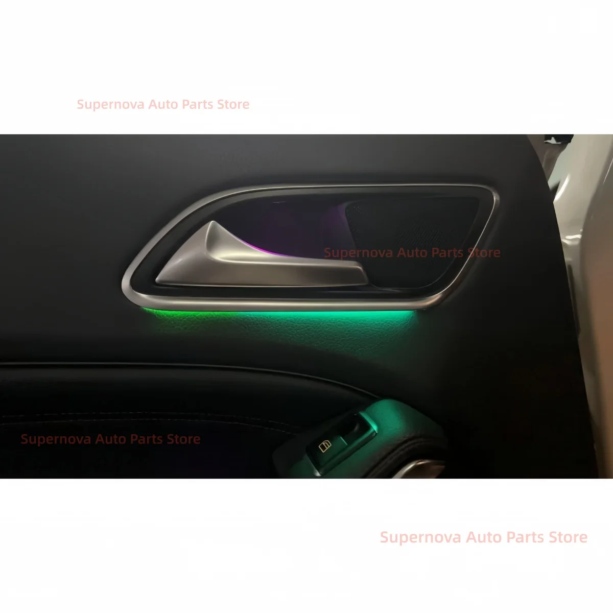 For Mercedes Benz A-Class W176/GLA X156/CLA C117 LED atmosphere lamp Upgrade Decorative strip Ambient light Luminous air outlet